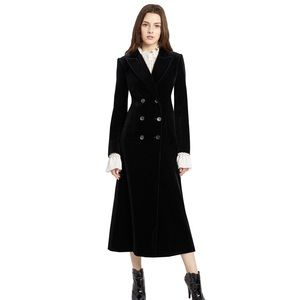 Jill Stuart Malena Velvet Coat Size 2